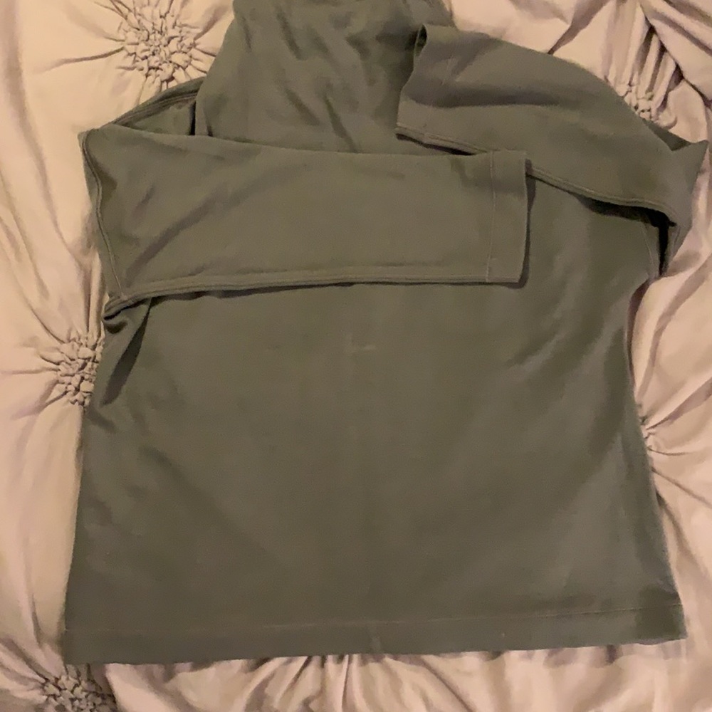 Lululemon bell sleeve sweatshirt purple grey